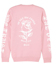 Full Rose Sweatshirt In Art We Trust Coton biologique XS Rose