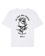 Rose Back Tee-Shirt In Art We Trust Coton biologique XS Blanc