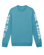 Original Gothique Sweatshirt In Art We Trust Coton biologique XS Bleu Atlantic