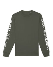 Original Gothique Sweatshirt In Art We Trust Coton biologique XS Khaki