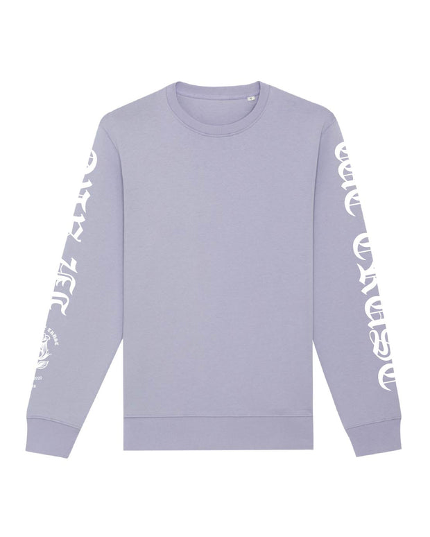 Original Gothique Sweatshirt In Art We Trust Coton biologique XS Lavende