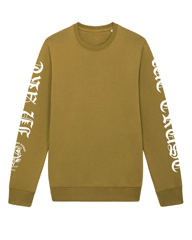 Original Gothique Sweatshirt In Art We Trust Coton biologique XS Olive