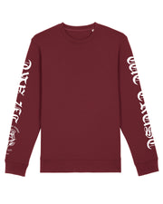 Original Gothique Sweatshirt In Art We Trust Coton biologique XS Bordeaux