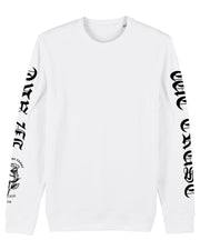 Original Gothique Sweatshirt In Art We Trust Coton biologique XS Blanc
